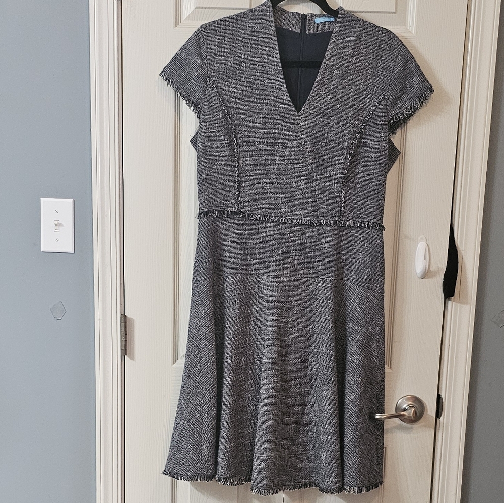 Dress J. McLaughin Business Casual Office Wear Dress A-Line Dress - Picture 14 of 16